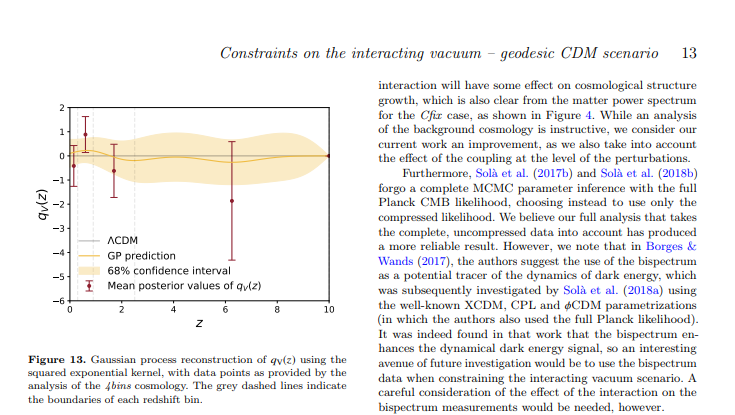 Constraints on the interacting vacuum — geodesic CDM&nbsp;scenario